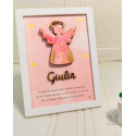 Ángel de la Guarda - Cuadro Decorativo y Protector para Niños