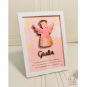 Ángel de la Guarda - Cuadro Decorativo y Protector para Niños