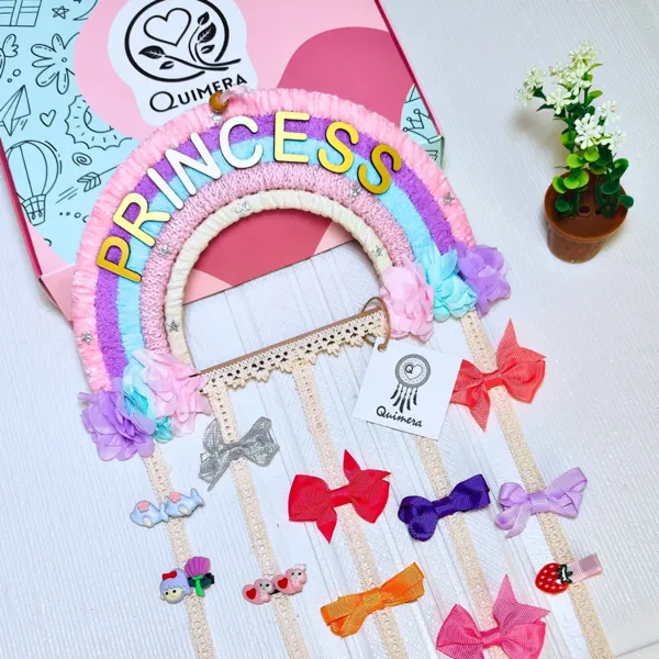 Arcoíris Unicornio | Organizador de Ganchos