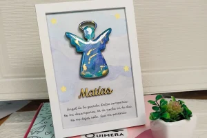 Cuadro de angel de la guarda
